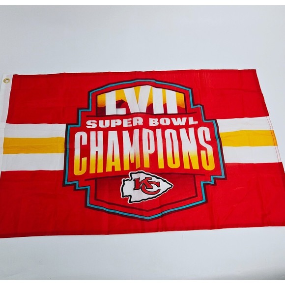 NA Other 223 Kansas City Chiefs Red Friday Flag 0 Kc Super Bowl
